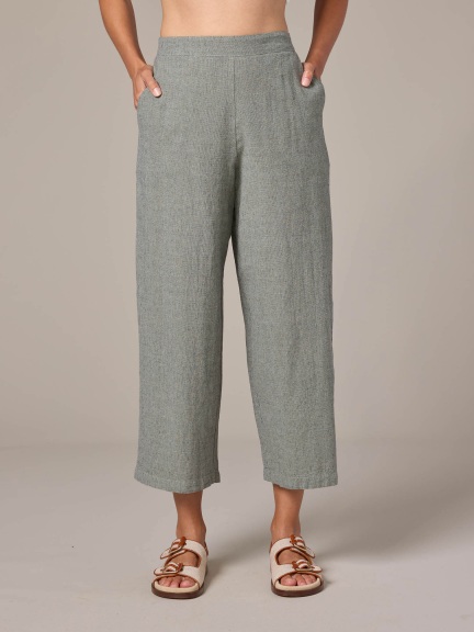 Crop Wide Leg Pant by Cut Loose