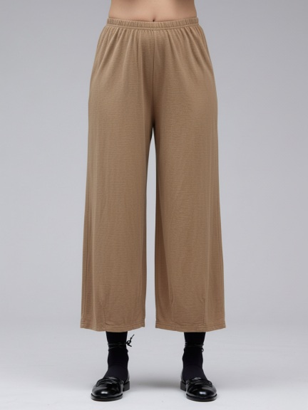 Cropped Pant w/ Darts by Cut Loose