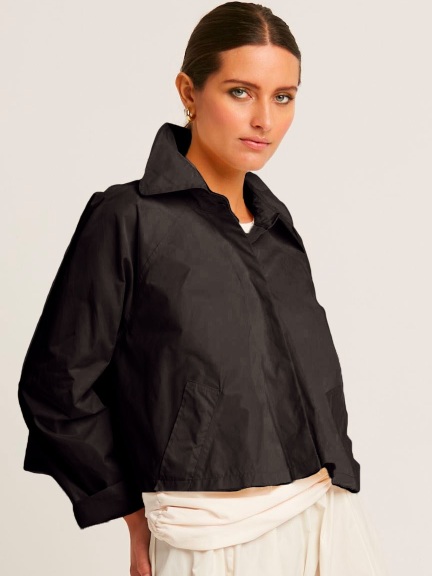 Cropped Swing Jacket by Planet by Lauren G