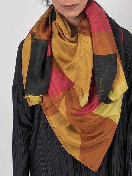 Dante Abstract Print Scarf by Amet & Ladoue