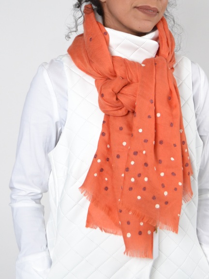 Dara Cashmere and Silk Blend Scarf by Amet & Ladoue