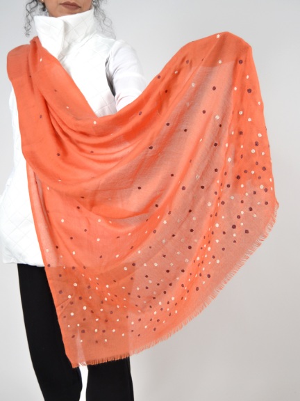 Dara Cashmere and Silk Blend Scarf by Amet & Ladoue