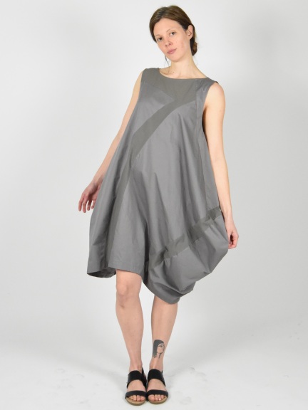 grey bubble dress THE FROSTED BUBBLE DRESS- GRAY