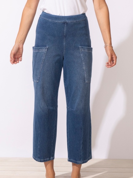 Darted Flood Jean by Escape by Habitat