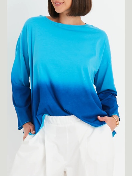 Dip Dyed Luxury Boxy T by Planet