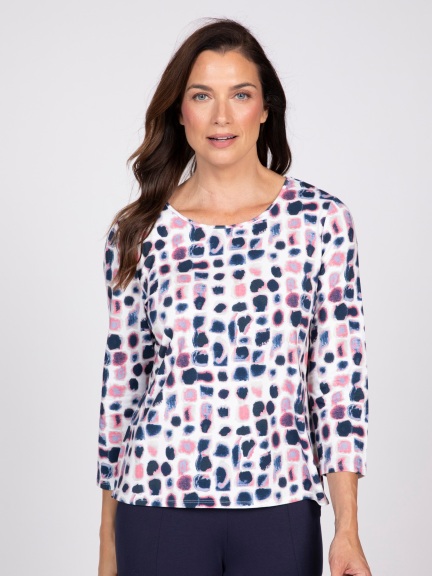 Dot Layer Tee by Olivia by Habitat