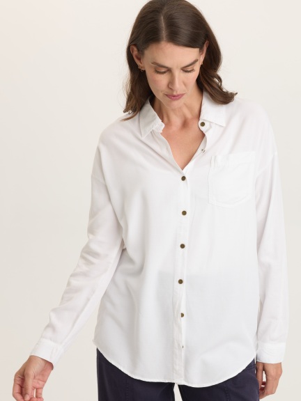 Dusten Button Top by XCVI