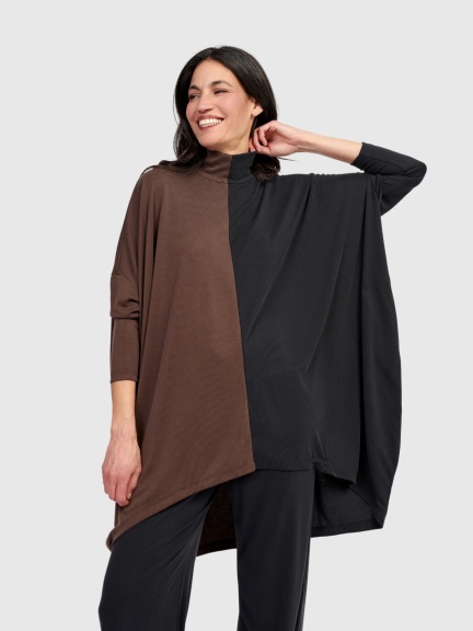 Echo Cupro Swing Turtleneck by Alembika