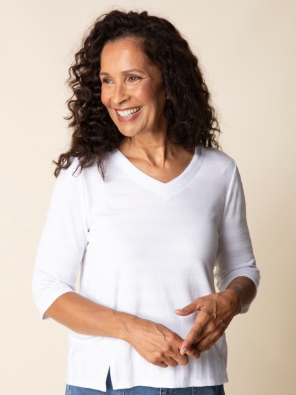 Elbow Sleeve Top by Habitat