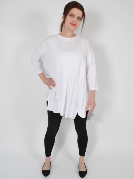 Essential Oversized Trapeze Top by Alembika