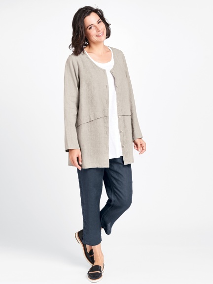 Extended Cardigan by Flax