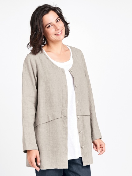 Extended Cardigan by FLAX at Hello Boutique