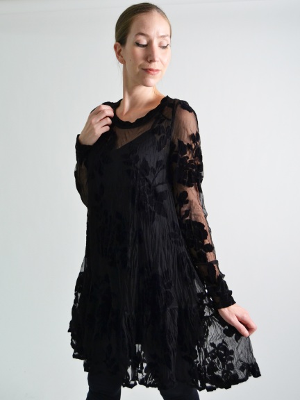 Fancy Floral Dress by Alembika at Hello Boutique