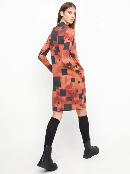 Fanzine Midi Dress by Ozai N Ku