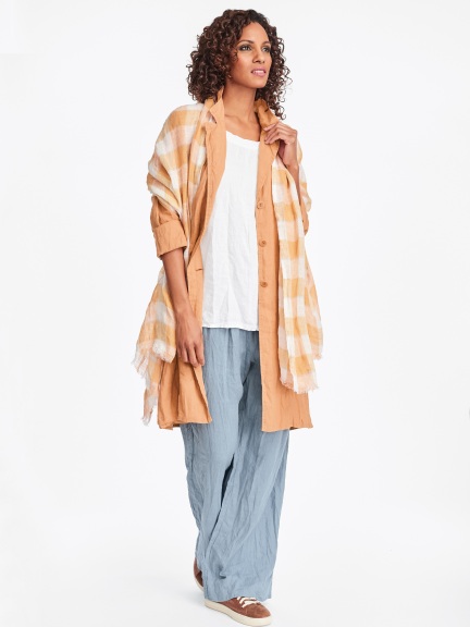 Favorite Long Linen Jacket by Flax