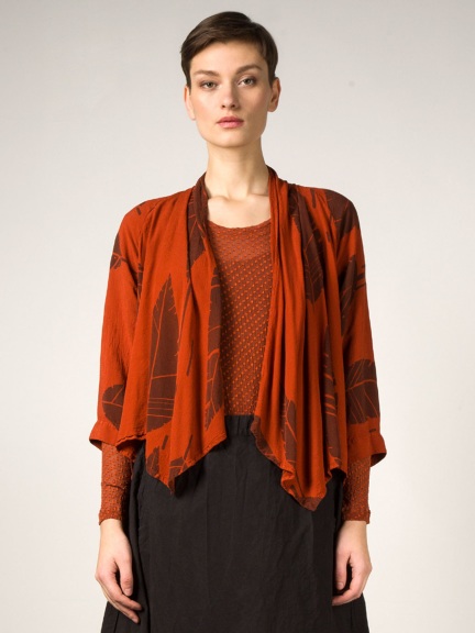 Feather Cardigan by Grizas at Hello Boutique