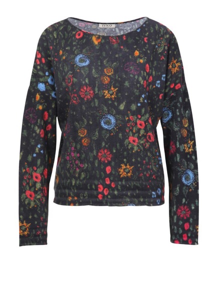 Floral Pullover by Ivko