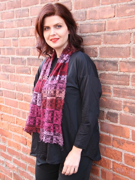 Floral Wool Scarf by Butapana
