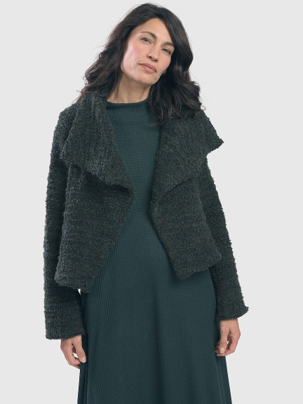 Forest Boucle Jacket by Alembika