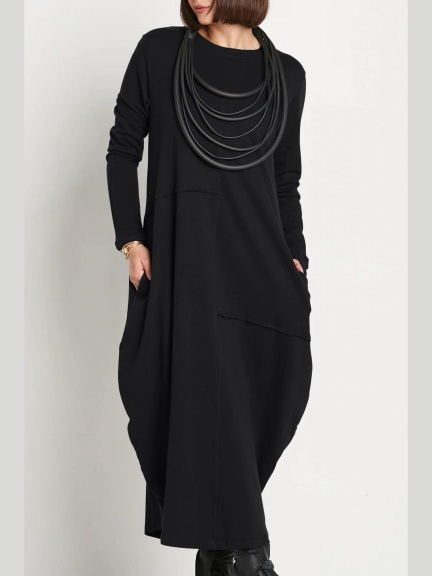 French Terry Bubble Dress by Planet by Lauren G