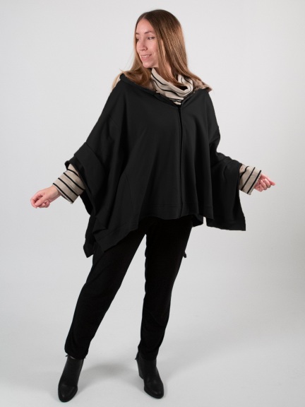 Voorstad conversie naaien Zipped Up Poncho by Planet at Hello Boutique