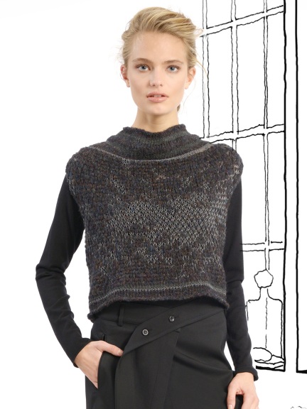 Front Knit Top by Crea Concept at Hello Boutique