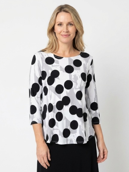 Go To Classic T Relax 3/4 Slv by Sympli