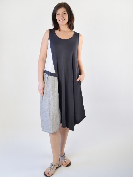 Samika Dress in Gunmetal