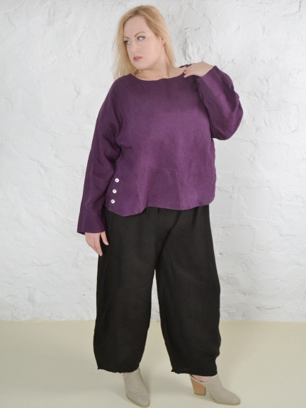 Heavy Linen Oliver Pant by Bryn Walker
