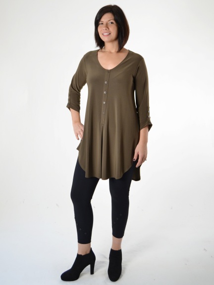 Henley Tunic by Sympli at Hello Boutique