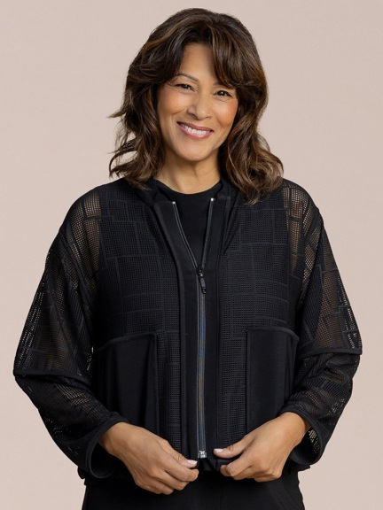 Honeycomb Mesh Me Up Jacket by Sympli