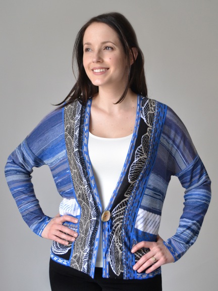 Indigo Cardigan by Diktons
