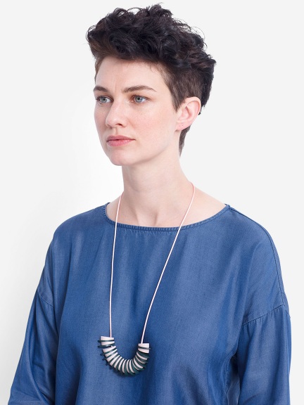 Iris Swirl Necklace by Elk the Label