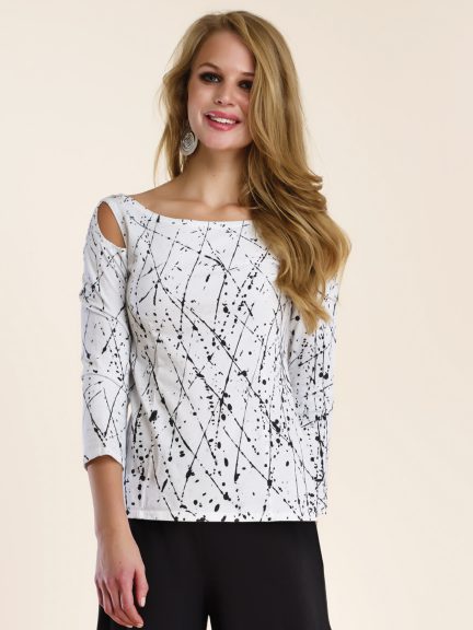 Jackson Pollock Shirt by Luna Luz