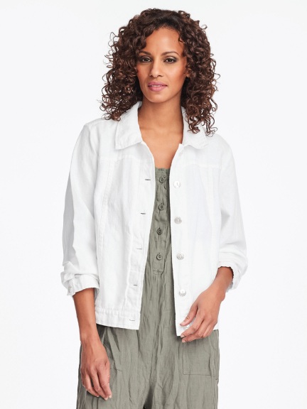 Jean Jacket by Flax at Hello Boutique