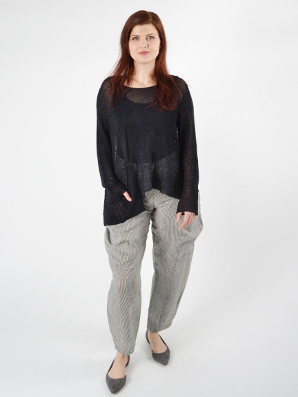 Knit Mesh Sweater by Alembika