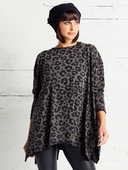 Leopard Swing Tee by Planet by Lauren G