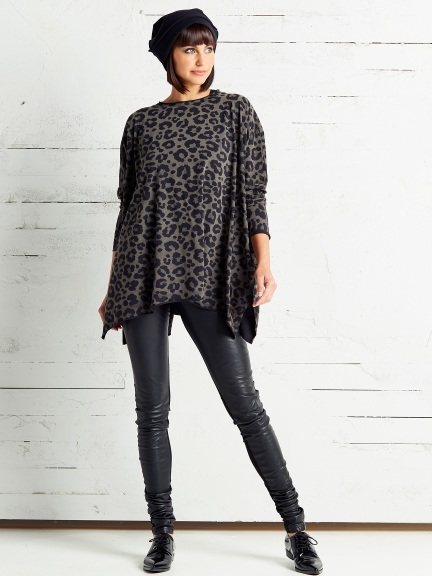 Leopard Swing Tee by Planet by Lauren G