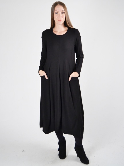 Long Sleeve Knit Dress by Q'neel