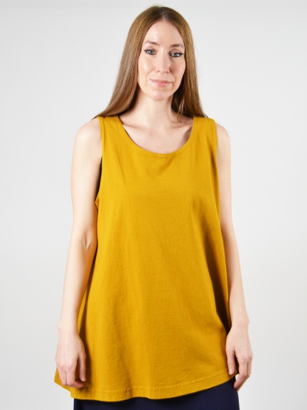 Long Trapeze Tank by PacifiCotton at Hello Boutique