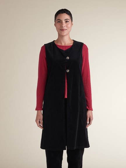 Long Vest by Cut Loose at Hello Boutique
