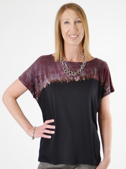 Loose Cut Tee by Moon Tide Dyers