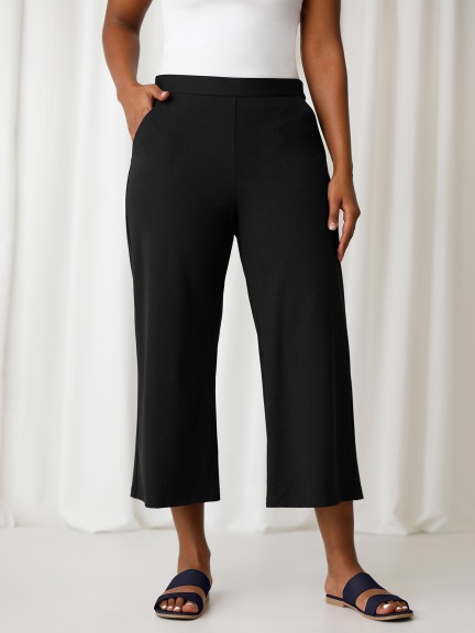 Lux Nu Wide Leg Crop by Sympli