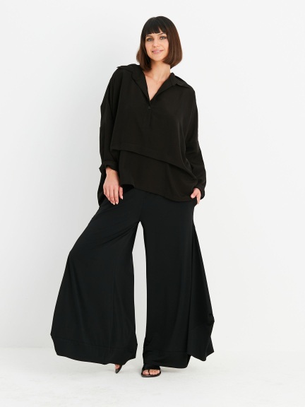 Matte Jersey Balloon Pant by Planet by Lauren G