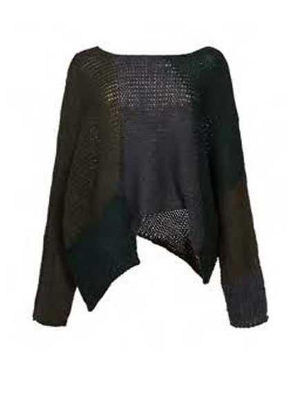 Mesh Knit Sweater by Alembika