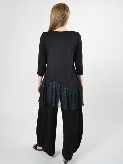 Metallic Hem Tunic by Alembika