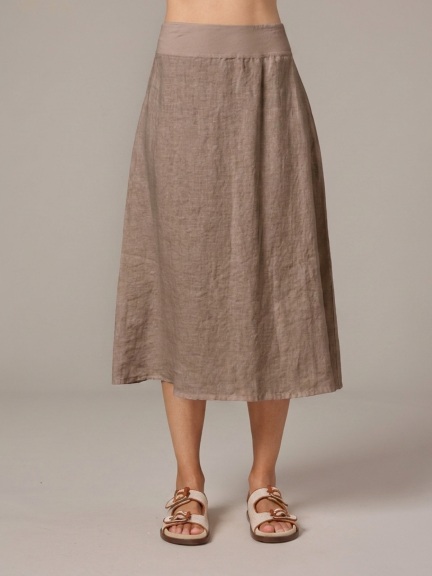 Midi Aline Skirt by Cut Loose