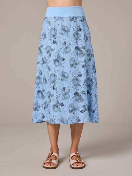 Midi Aline Skirt by Cut Loose