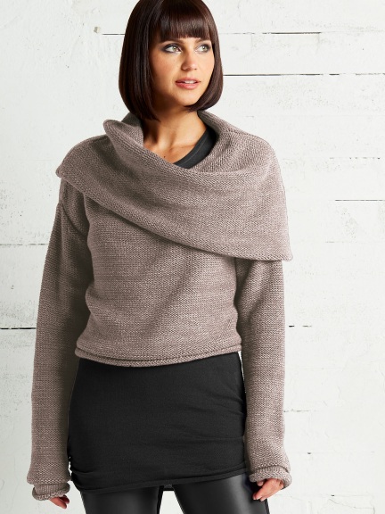 Mini Cowl Sweater by Planet