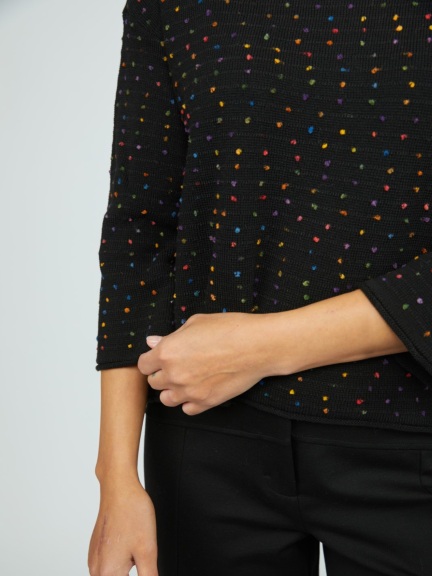 Mini Dot City Lights Pullover by Olivia by Habitat